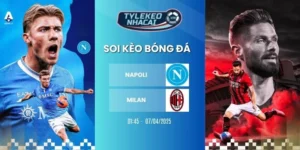 Kèo nhà cái Napoli vs Milan hôm nay ngày 07/04/2026 - Serie A