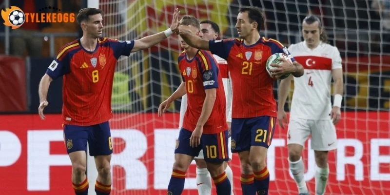 Tỷ Lệ Kèo Nhà Cái Tây Ban Nha VS Ả Rập Xê Út - Bảng H World Cup 23h00 21/06/2026 3 Đội hình ra sân Tây Ban Nha vs Ả Rập Xê Út