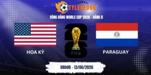Soi kèo nhà cái Hoa Kỳ vs Paraguay - Bảng D World Cup 08h00 13/06/2026